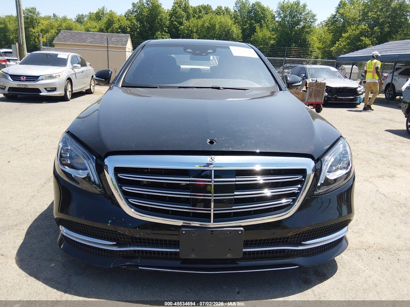 2020 Mercedes-Benz S 560 4Matic VIN: W1KUG8GB2LA555751 Lot: 45534694