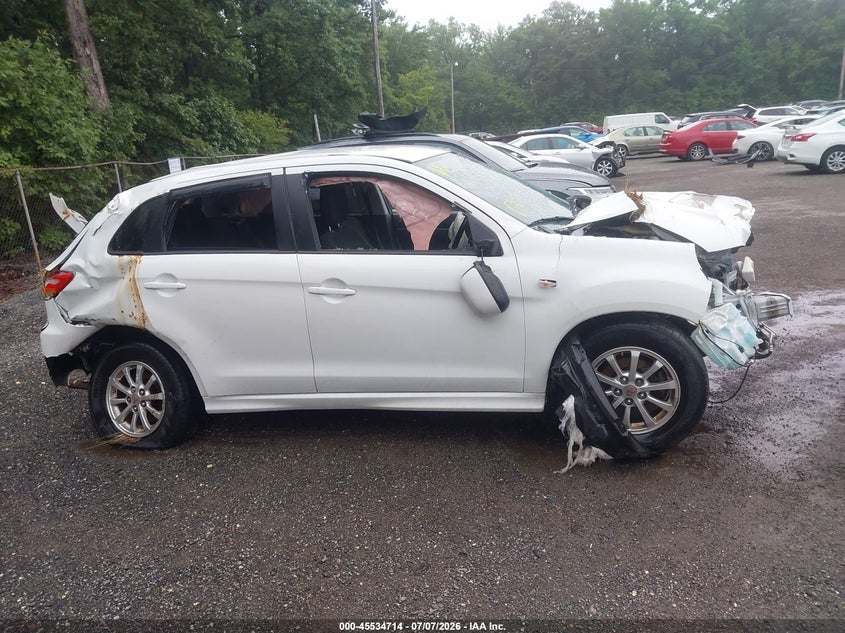 MITSUBISHI OUTLANDER SPORT 2012 VIN JA4AP3AU7CZ009288