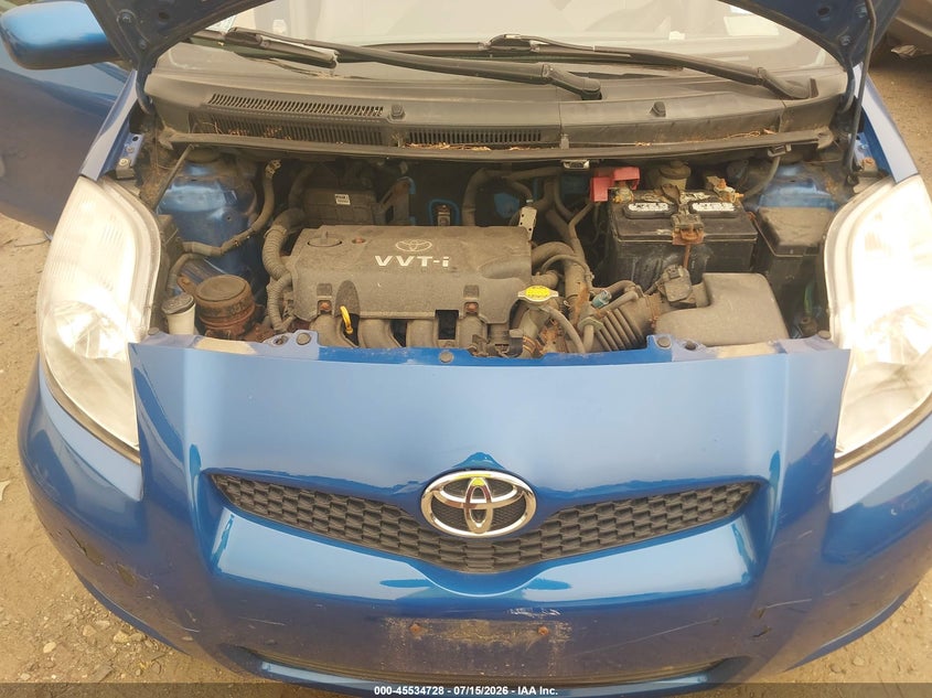 2010 Toyota Yaris VIN: JTDKT4K32A5295556 Lot: 45534728