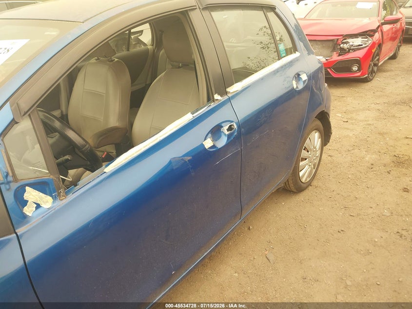 2010 Toyota Yaris VIN: JTDKT4K32A5295556 Lot: 45534728