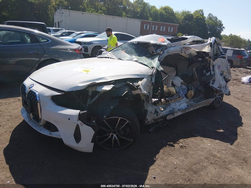 Vin: wba73ap05mcg47192, lot: 46032999, bmw 430i xdrive 20212