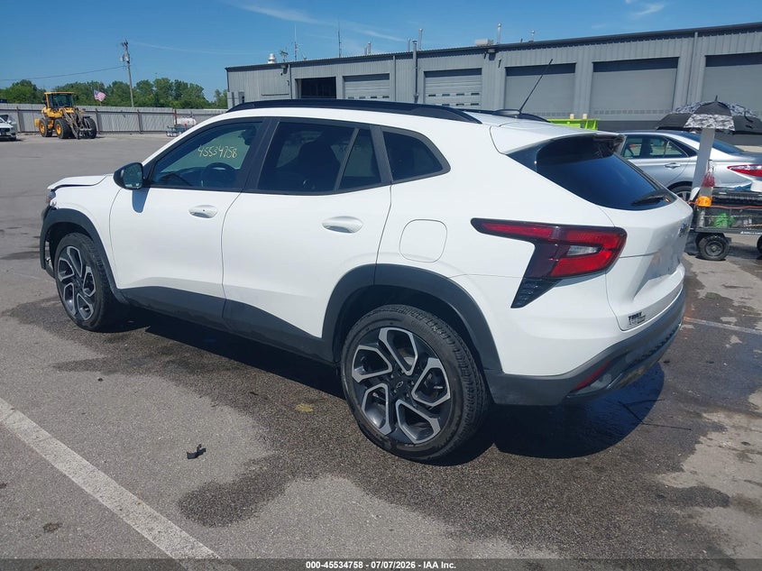 CHEVROLET TRAX 2025 VIN KL77LJEP2SC017219
