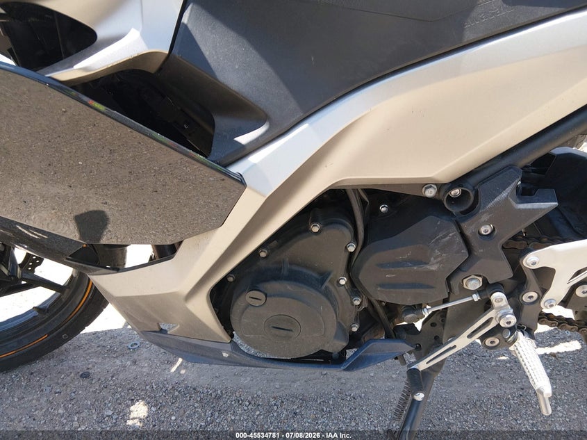 2023 Kawasaki Ex400 VIN: JKAEXKG12PDAL4128 Lot: 45534781