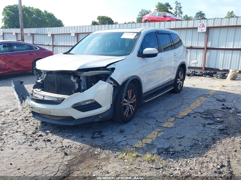 Vin: 5fnyf5h58jb014598, lot: 46033035, honda pilot ex-l 20182