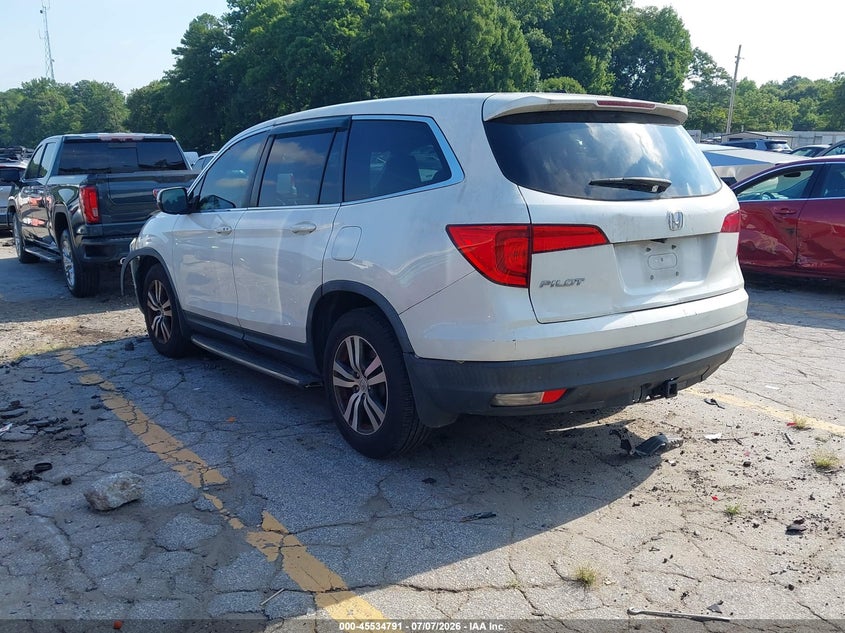 Vin: 5fnyf5h58jb014598, lot: 46033035, honda pilot ex-l 20183
