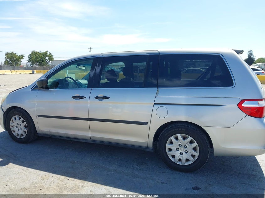2006 Honda Odyssey Lx VIN: 5FNRL38236B006763 Lot: 45534804