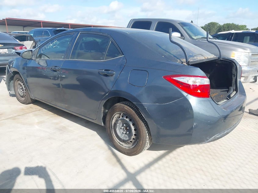 2016 TOYOTA COROLLA SEDAN 1.8L I-4 DOHC, VVT, 132HP