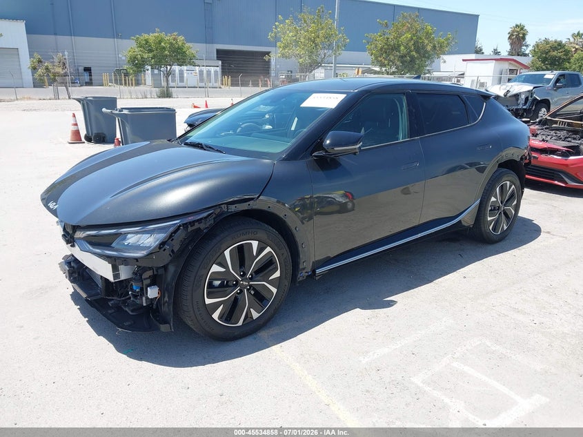 Vin: kndc34la3r5178565, lot: 46033102, kia ev6 wind 20242
