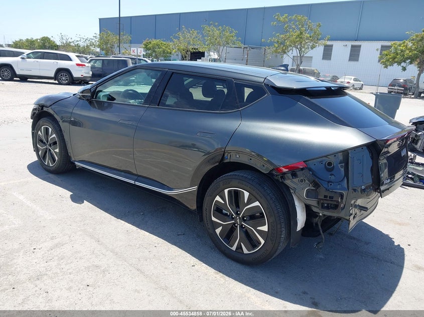 Vin: kndc34la3r5178565, lot: 46033102, kia ev6 wind 20243