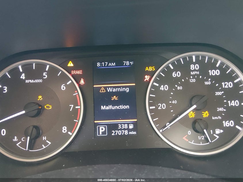 2024 NISSAN SENTRA auction photo 7