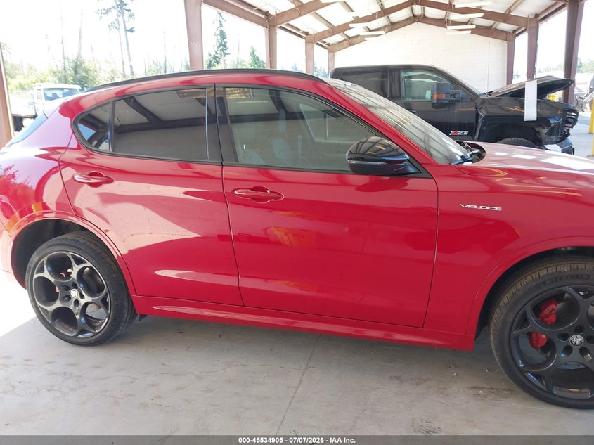 2022 Alfa Romeo Stelvio Veloce Ti Awd VIN: ZASPAKBN7N7D24973 Lot: 45534905
