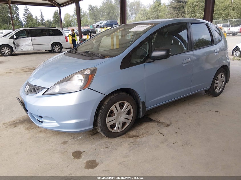 2010 Honda Fit JHMGE8H27AC033936 photo 1