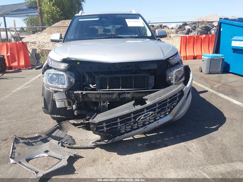 2021 Hyundai Venue Sel VIN: KMHRC8A3XMU072744 Lot: 45534927