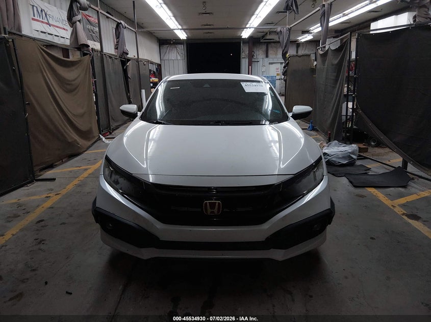 2019 HONDA CIVIC COUPE 2.0L I-4 DOHC, VVT, 158HP