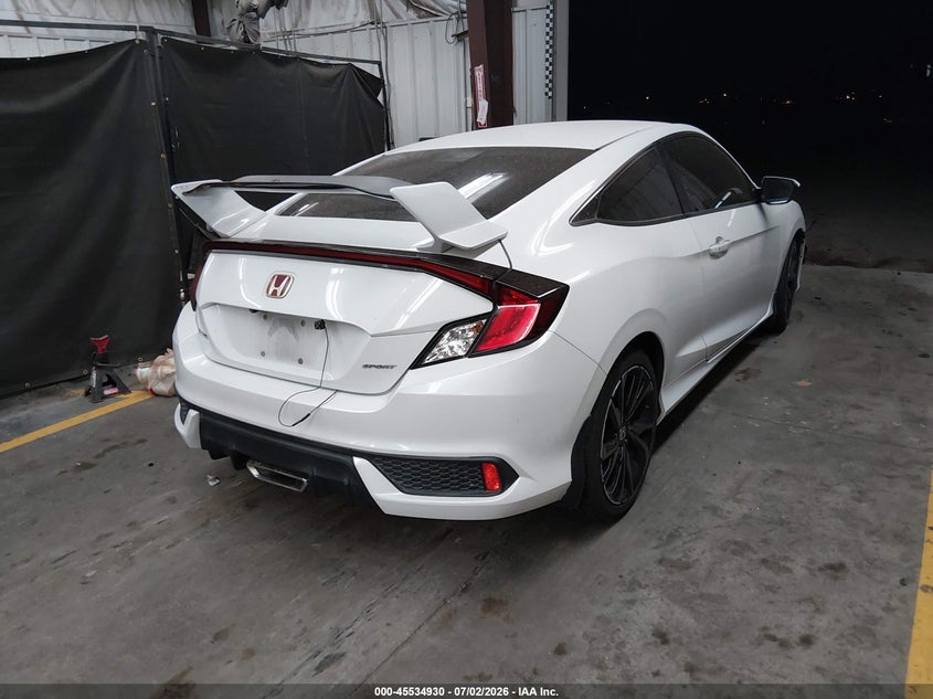 2019 HONDA CIVIC COUPE 2.0L I-4 DOHC, VVT, 158HP