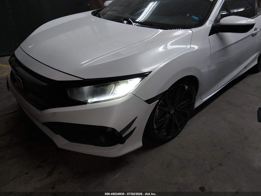 2019 HONDA CIVIC COUPE 2.0L I-4 DOHC, VVT, 158HP