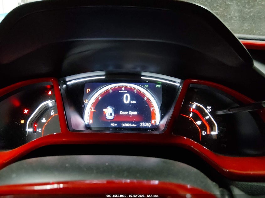 2019 HONDA CIVIC COUPE 2.0L I-4 DOHC, VVT, 158HP