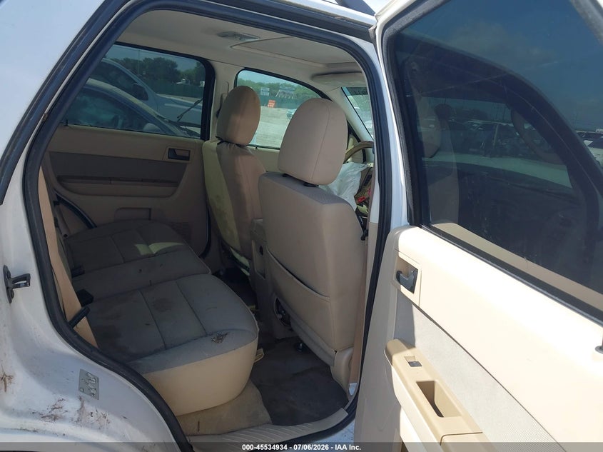 2012 FORD ESCAPE SPORT UTILITY VEHICLE 2.5L I-4 DOHC, VVT, 171HP