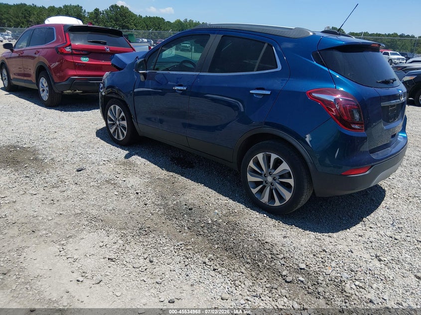 Vin: kl4cjasb1lb032229, lot: 46033213, buick encore fwd preferred 20203