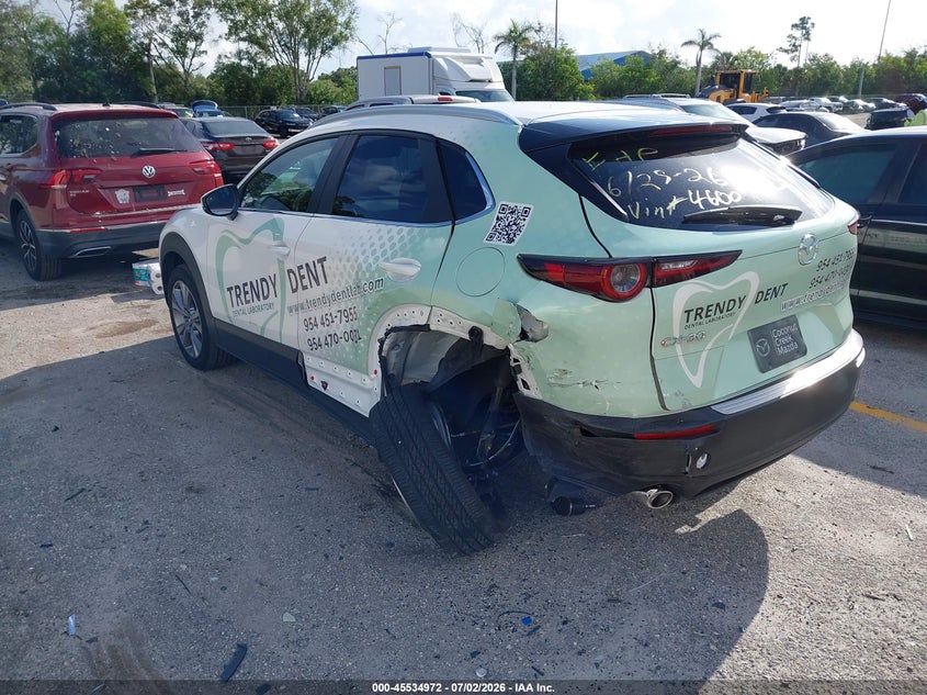 Vin: 3mvdmbcm4sm864600, lot: 46033216, mazda cx-30 2.5 s preferred package 20253