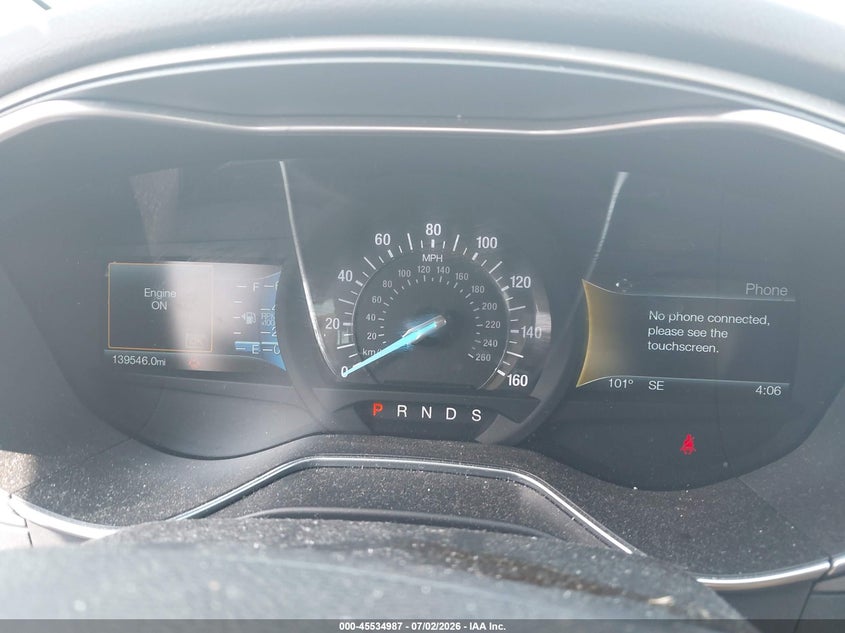 2015 FORD FUSION SEDAN 2L I4 FI DOHC 16V NF4