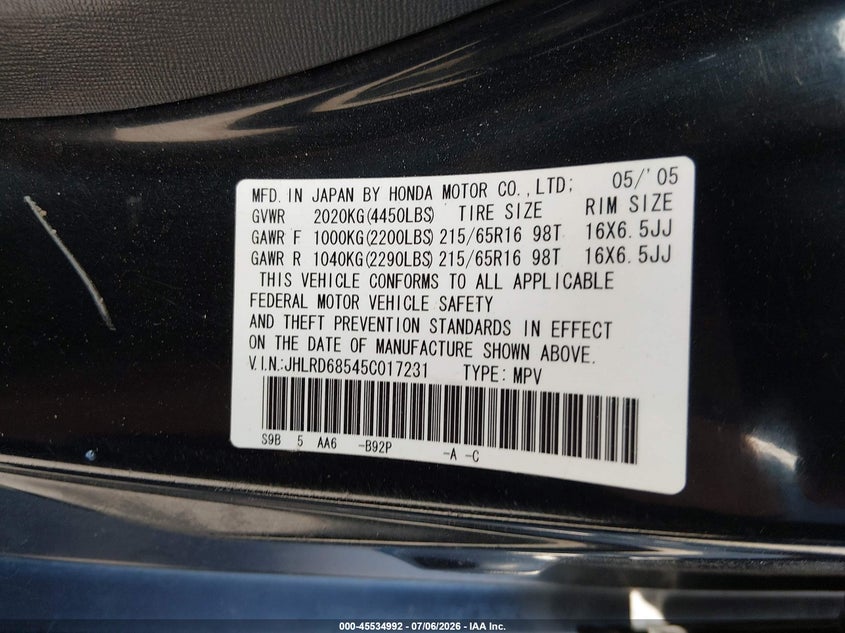 AtlanticExpress - Honda CR-V