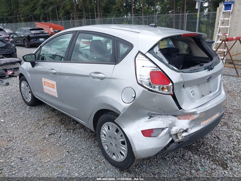 2018 FORD FIESTA auction photo 3
