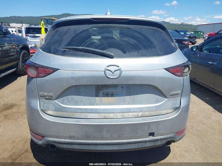 MAZDA CX-5 2018 VIN JM3KFBDM4J0391565