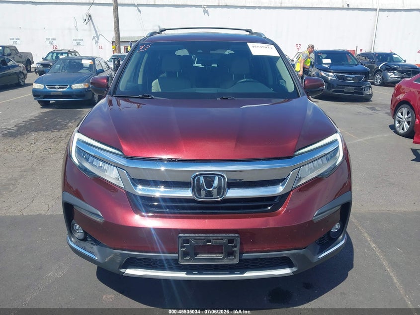 HONDA PILOT 2021 VIN 5FNYF6H63MB043509