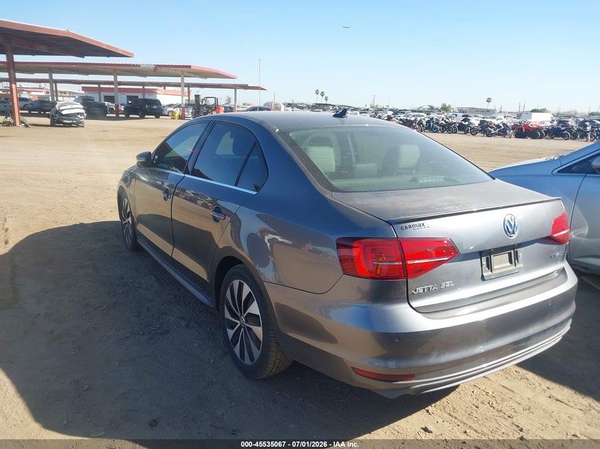 2016 VOLKSWAGEN JETTA HYBRID auction photo 3