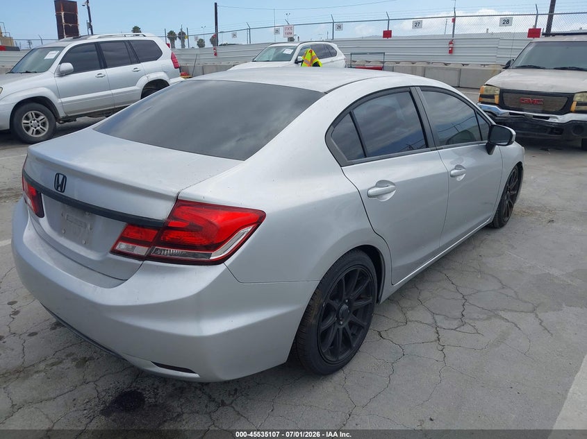 2014 HONDA CIVIC auction photo 4