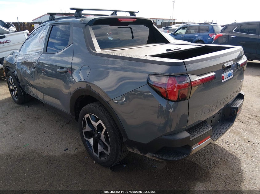 Vin: 5ntjeddf4rh117450, lot: 46033355, hyundai santa cruz limited 20243