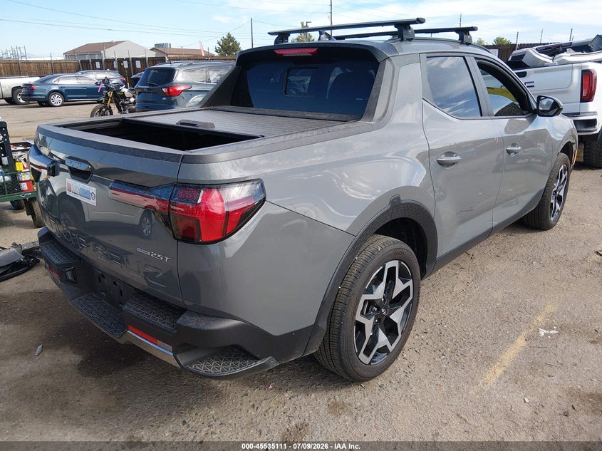 Vin: 5ntjeddf4rh117450, lot: 46033355, hyundai santa cruz limited 20244