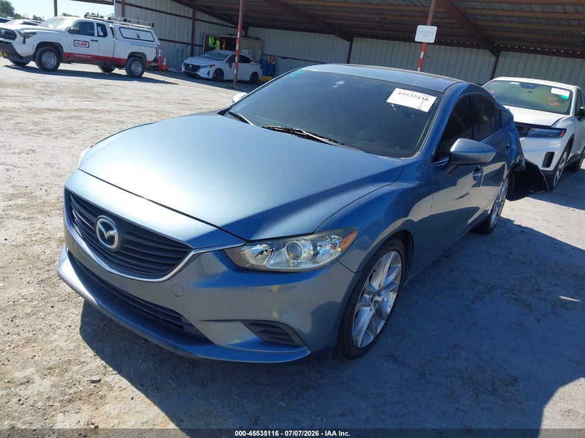 Vin: jm1gj1t64f1164923, lot: 46033360, mazda mazda6 i touring 20152