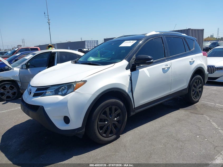 2014 Toyota RAV 4, Right Side, IAAI, VIN 2T3ZFREV4EW083014 — photo 2