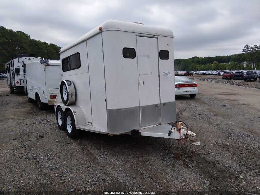 1987 Gore Horse Trailer