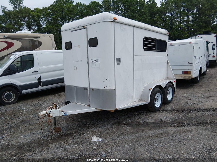 1987 GORE HORSE TRAILER auction photo 2