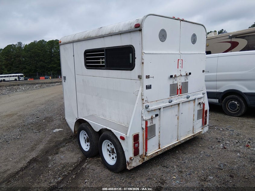 1987 GORE HORSE TRAILER auction photo 3