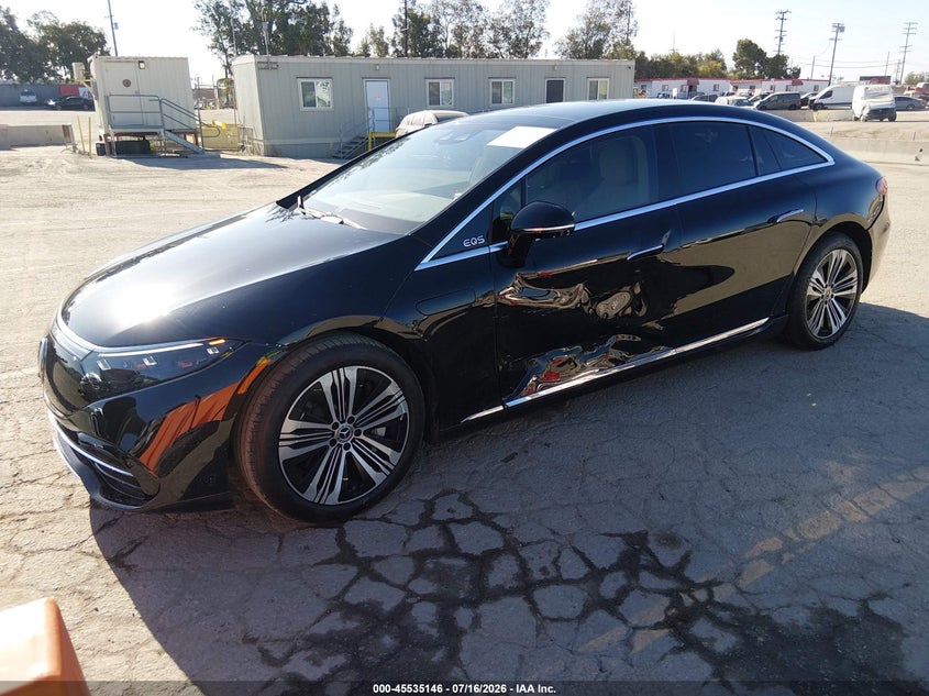 Vin: w1kcg2db8na016406, lot: 46033390, mercedes-benz eqs 450+ 20222