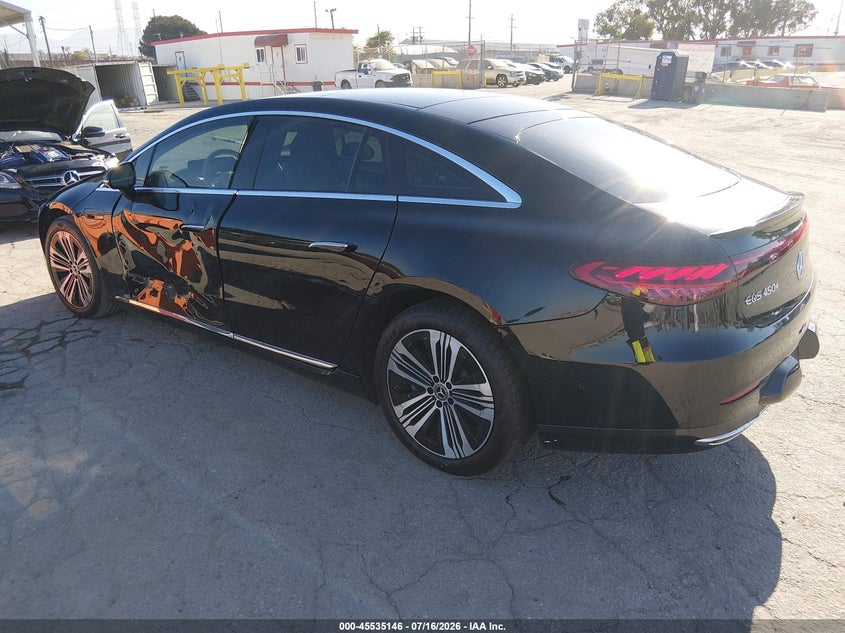 Vin: w1kcg2db8na016406, lot: 46033390, mercedes-benz eqs 450+ 20223
