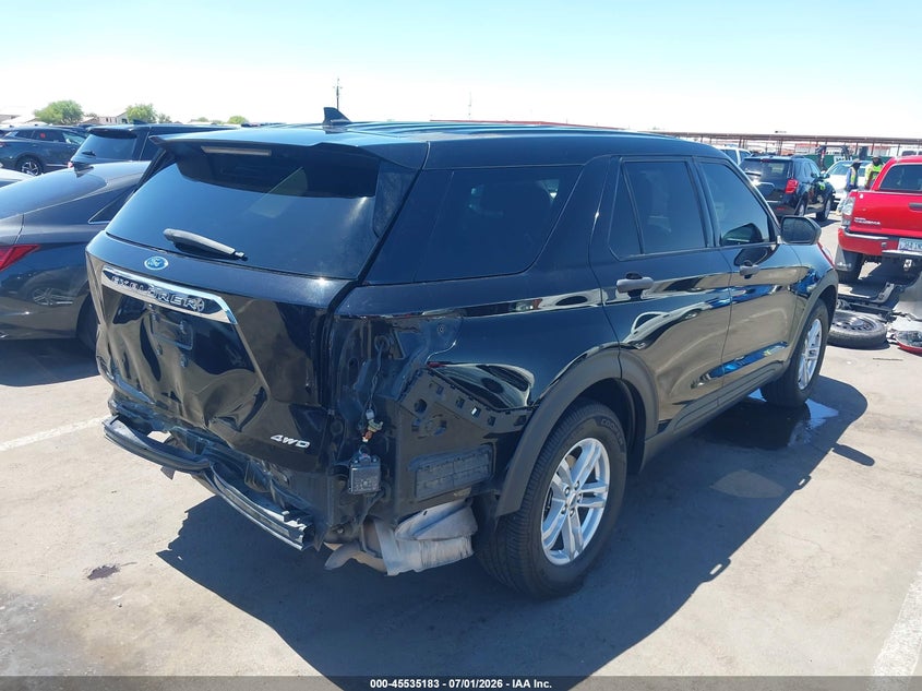 2022 FORD EXPLORER auction photo 4
