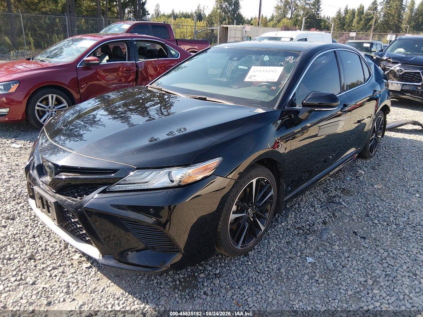 Vin: 4t1b61hk8ju100873, lot: 46033436, toyota camry xse 20182