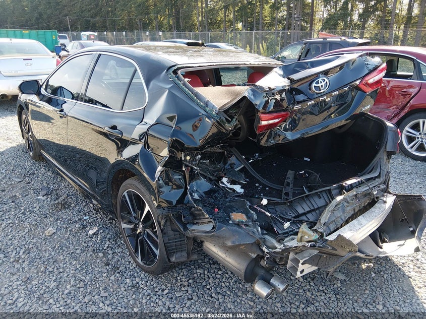 Vin: 4t1b61hk8ju100873, lot: 46033436, toyota camry xse 20183