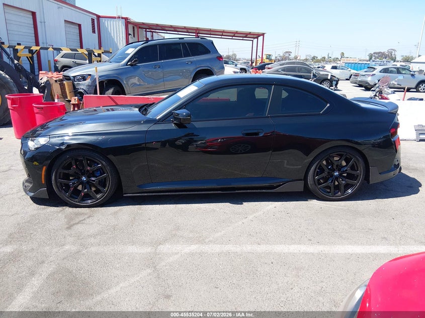 2025 BMW M240 I VIN: 3MW43CM05S8F35383 Lot: 45535204