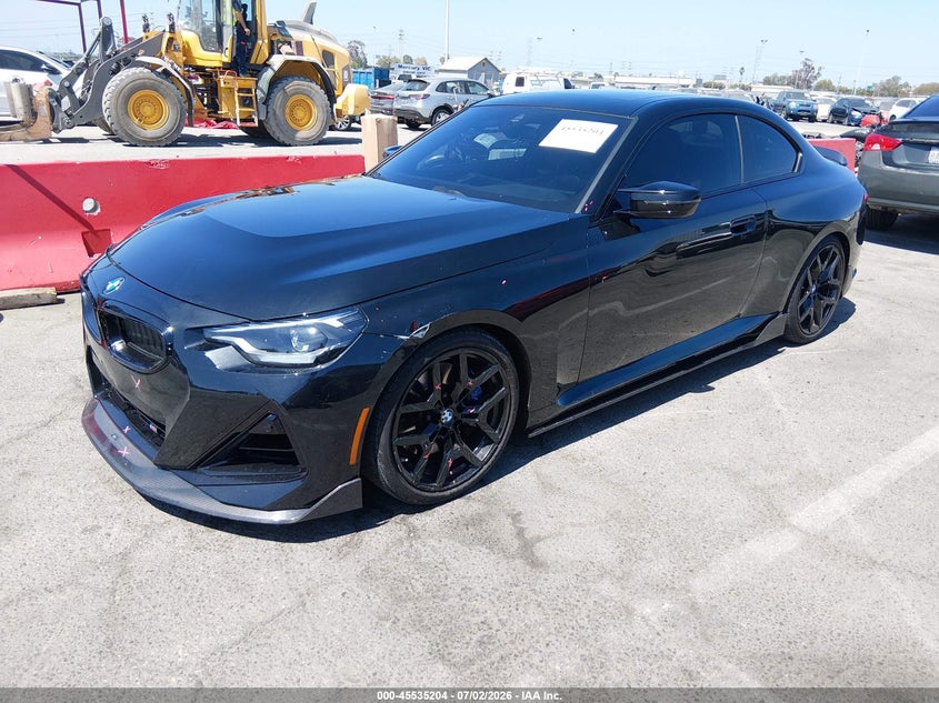2025 BMW M240 I VIN: 3MW43CM05S8F35383 Lot: 45535204