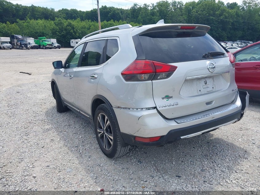 2017 NISSAN ROGUE auction photo 3