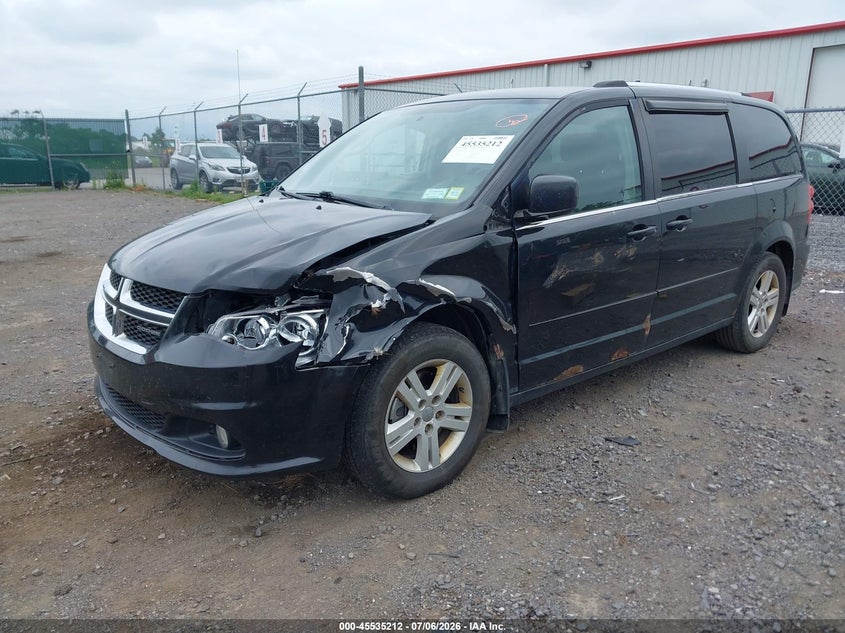 Vin: 2c4rdgdg0cr138000, lot: 46033456, dodge grand caravan crew 20122