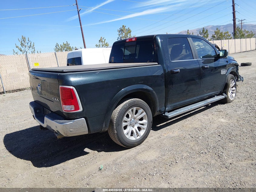 Vin: 1c6rr7pt3hs846278, lot: 46033479, ram 1500 longhorn  4x4 5'7 box 20174
