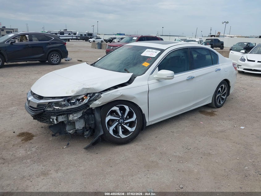 1HGCR2F75HA155461 2017 Honda Accord Ex photo 1