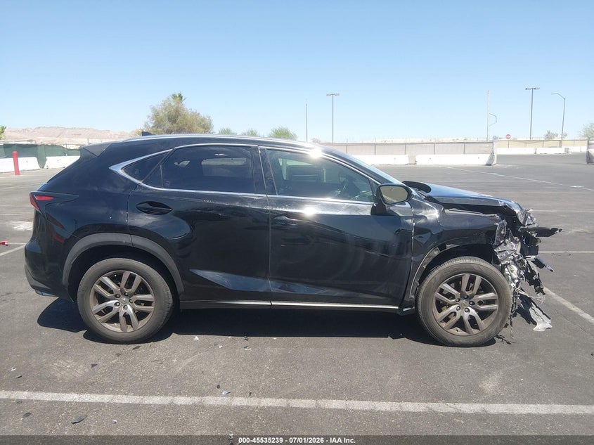 LEXUS NX 200T 2015 VIN JTJYARBZ6F2004015